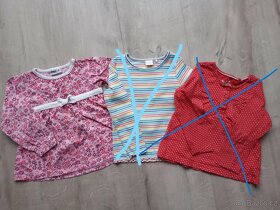 Dievčenské tričká, veľkosť 86, 92, 98 a 104 - 3