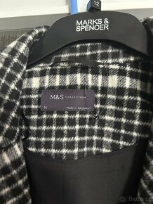 Marks Spencer vlněný kabát - 3