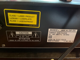 Sestava JVC AX-555BK, Sony CDP -295, Sony ST-S261 - 3