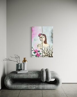 Obraz - Mrtvá krása - Dead beauty 100x70cm - 3