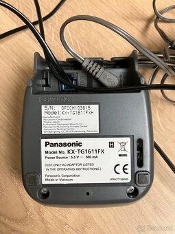 Digitální bezdrátový telefon Panasonic - 3