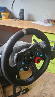 Volant logitech g29, řadička + stojan - 3
