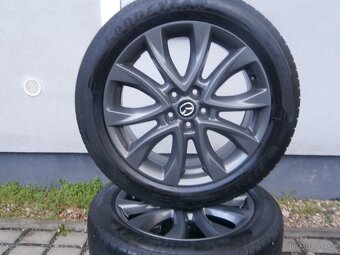 LETNÍ ALU KOLA 5 X 114.3 225 55 19 MAZDA CX 5 ORIGINÁL - 3