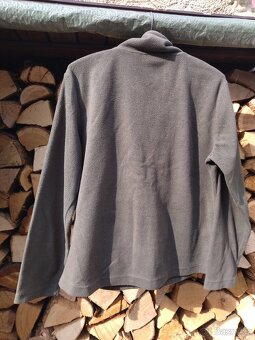 Mikina khaki fleece - 3