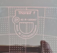 Sklo střešního okna ŠKODA, 710x320mm, použité - 3