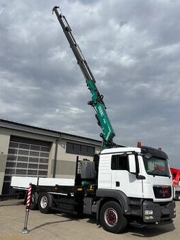 MAN TGS 26.440 6x4H - valník s hydraulickou rukou FASSI - 3