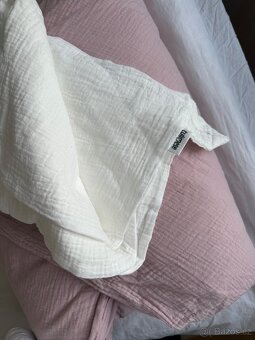 Starorůžová péřová zavinovačka 90x90cm Tulimese - 3