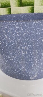 Hrnec smaltovaný 45 l, hrnec malovaný - 3