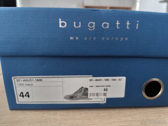 Bugatti - Kotníčkové,pánské, kožené nové - vel.44 - 3