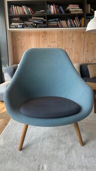 Křeslo s podnožkou Hay - 3