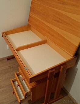 Polohovací stůl z masivu - 3