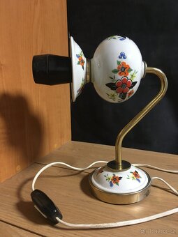 Retro nástěnná lampička bez stínítka - 3