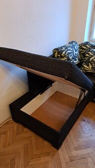 Rohový rozkládací gauč - 3