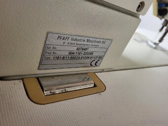 Průmyslový šicí stroj Pfaff 1181 SLEVA - 3