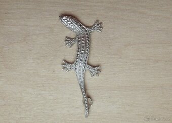 Stříbrný přívěšek - ještěrka - 3