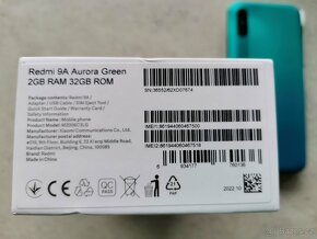 Xiaomi Redmi 9A 32GB - Aurora Green - NOVÝ - 3