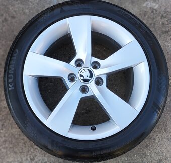 Originál sada disků Škoda Fabia III, Rapid 5x100 R16 Alore - 3