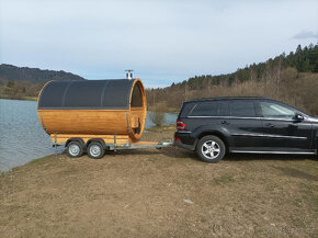 Pronájem mobilní sauny, mobilní sauna, venkovní finská sauna - 3