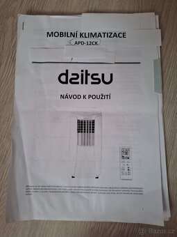 Prodám mobilní klimatizaci Daitsu APD 12CK - 3