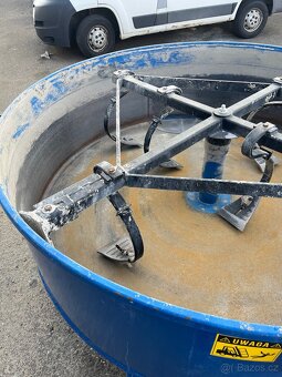 Míchačka na beton 1200L- pohon elektromotorem - 3