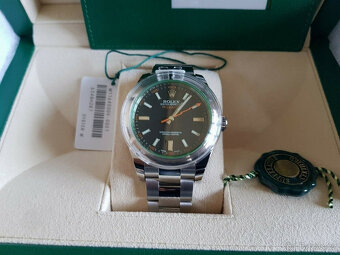 Rolex Milgauss 116400GV ciferník černý 28.10.2019 NOVINKA - 3