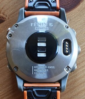 Garmin Fenix 6 Sapphire -  sportovní chytré hodinky - 3