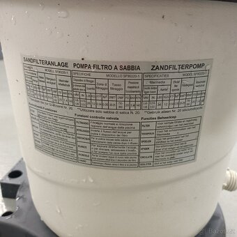 Písková filtrace Intex - 4m3/h - pouze filtrační jednotka - 3
