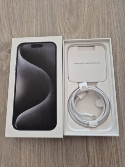 Apple iPhone 15Pro, Černý titan - TOP STAV - 3