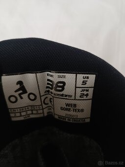 velikost 38 - kozene moto cizmy ALPINESTARS goretex - 3