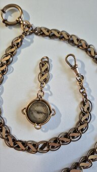 Dvojitý šatlén k hodinkám - 3