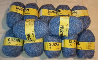 Prodám přízi na pletení, háčkování – SUZAN - 3