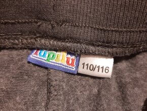 Dívčí tepláky zn.Lupilu, vel.110-116 - 3