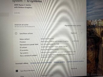 HP 255 G9 - Ryzen 5 5625U, 16GB RAM, 512 SSD - 3