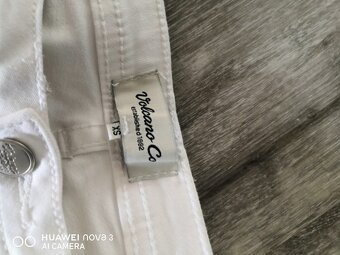 Bílé jeansy vel. XS - 3