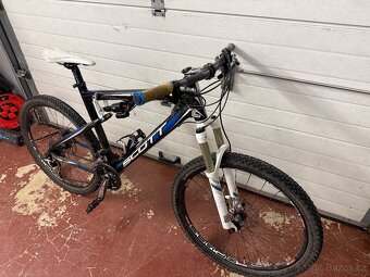 Scott Spark 30 | karbon | celoodpružené | Shimano XT | vel. - 3
