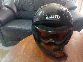 Lyžařská helma Giro Hielo s brýlemi TCM, XL - 3