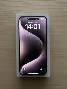 Apple iPhone 15 Pro Max 256GB, černý titan - 3