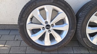 Prodám original letni alukola Kia Rio 4x100 195 55  16 - 3