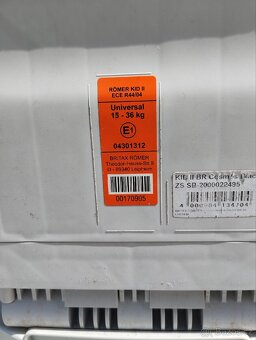 Autosedacka Britax Romer 15-36 kg - 3