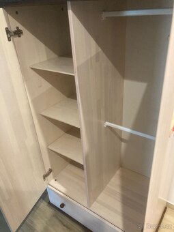 Dětský nábytek drewex( přebalovák +skrin) - 3