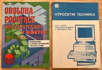 Učebnice – informatika, výpočetní technika (VELMI NÍZKÉ CENY - 3