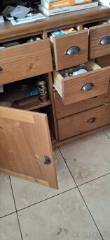 Krásný Příborník komoda ikea antik - 3