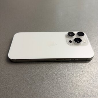 iPhone 16 Pro 128GB bílý, 100% baterie, bez škrábance - 3