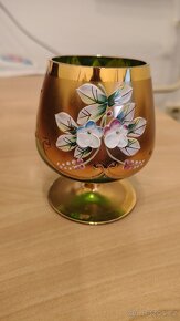 Sklenička zlacená Nový Bor - 3