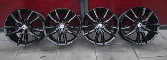 17"-HEZKÉ ČERNÉ ALU DISKY 5x112 VW SHARAN+ALHAMBRA - 3