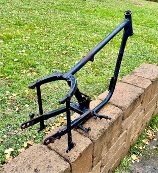 ČZ 125 453 - rám se štítkem rok 1961 - 3