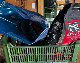 GRIL WEBER COMPACT 47 - NEPOUŽÍVANÝ+ BRIKETY+ROZPALOVAČ - 3