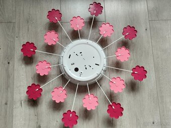 Dětské stropní svítidlo s kytičkama - 3