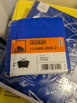 ATE 602820 brzdová destička 13.0460-2820.2,sada 2ks - 3