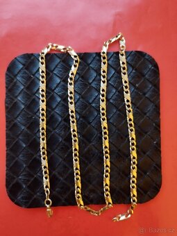 Prodám plný zlatý řetízek 14k. - 3